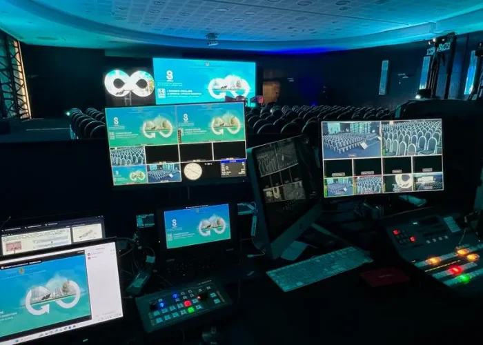Équipement de captation vidéo pour événements en direct
