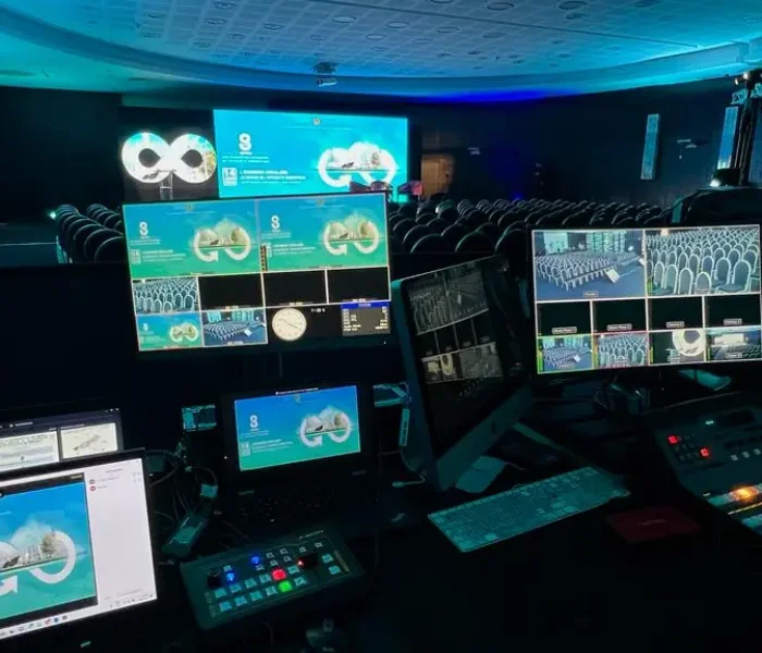 Équipement de captation vidéo pour événements en direct
